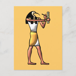 Carte Postale Ägypten Gott Thot egypt dieu