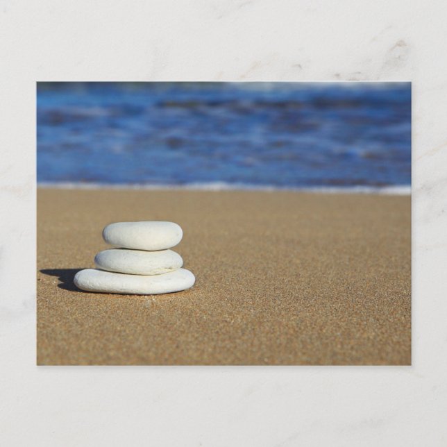 Carte Postale Ahhhh ! - La plage (Devant)