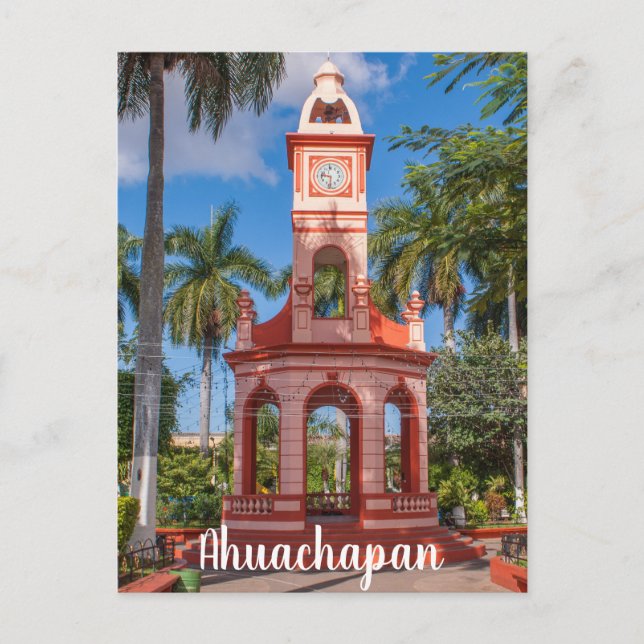 Carte Postale Ahuachapan, El Salvador (Devant)