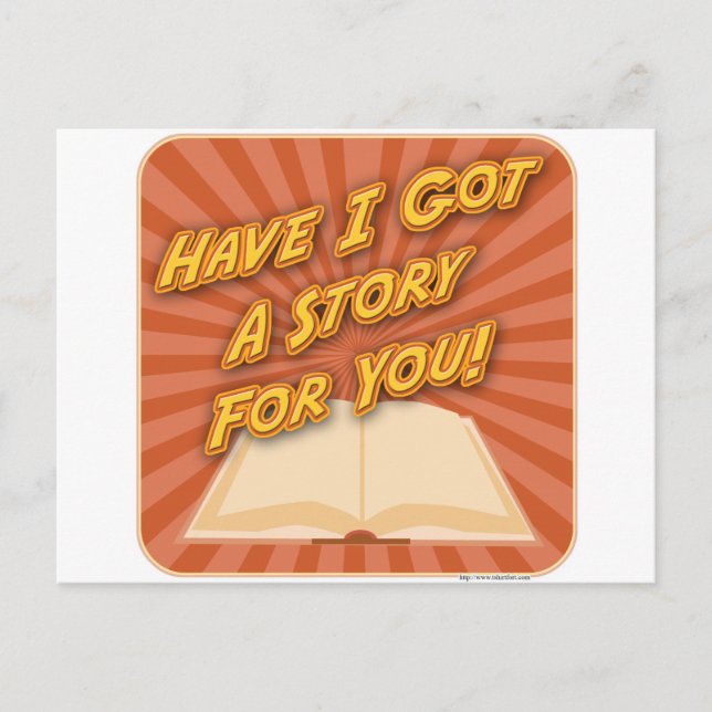 Carte Postale Ai-je une histoire pour toi ! (Devant)