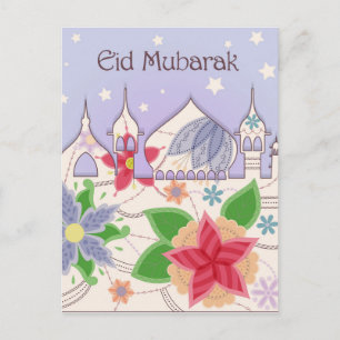 Carte postale Aïd Moubarak vintage