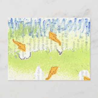 Carte Postale Aiden fête d'anniversaire aquatique III