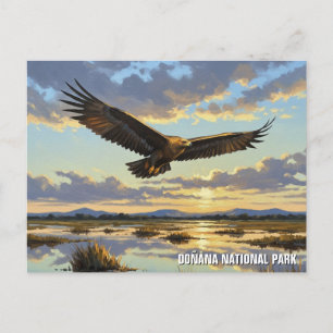 Carte Postale Aigle impérial espagnol dans le parc national de D