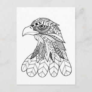 Carte Postale Aigle inspiré