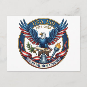 Carte Postale Aigle USA 250