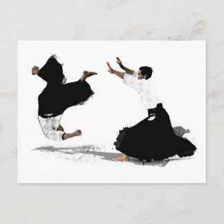 Carte Postale Aikido nage