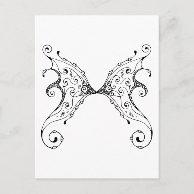 Carte Postale Ailes de fées (Devant)