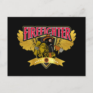 Carte Postale Ailes pompiers