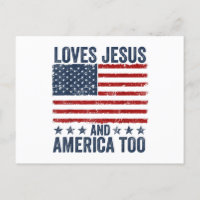 Aime Jésus et l'Amérique Trop Dieu Chrétien 4ème d