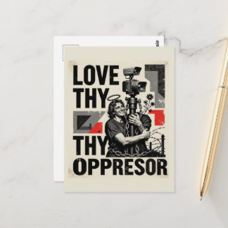 Carte Postale Aime ton oppresseur