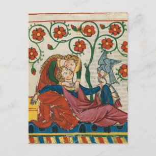 Carte Postale Aimer Courtement