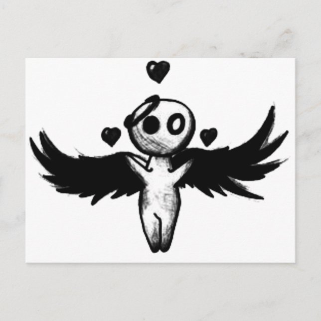 Carte Postale Aimer Frappe (Devant)