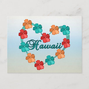 Carte Postale Aimer Hawaii