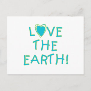 Carte Postale Aimer la Terre De l'environnement