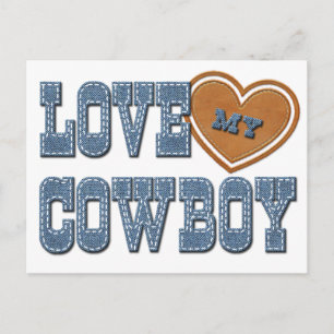 Carte Postale Aimer Mon Cowboy
