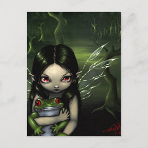 Carte postale "Aimer une grenouille"