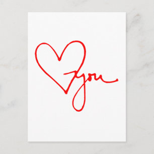 Carte Postale Aimez votre coeur