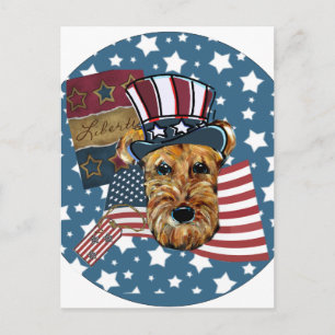 CARTE POSTALE AIRDALE TERRIER