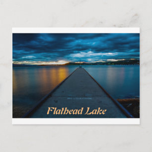 Carte Postale Aire d'embarquement du lac Flathead