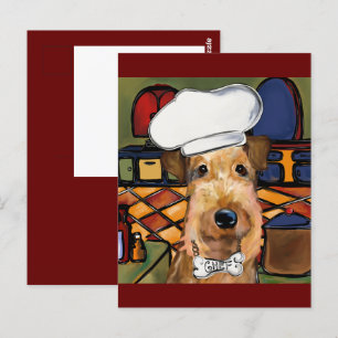 Carte Postale Airedale Terrier