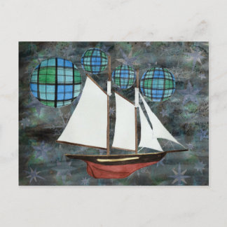 Carte Postale Airship Campbell