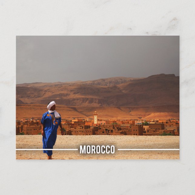 Carte Postale Ait BenHaddou Kasbah, Maroc (Devant)