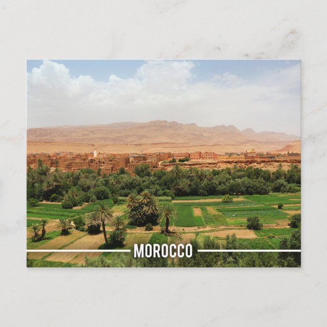 Carte Postale Ait BenHaddou Kasbah, Maroc (Devant)