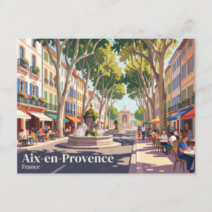 Carte Postale Aix-en-Provence France