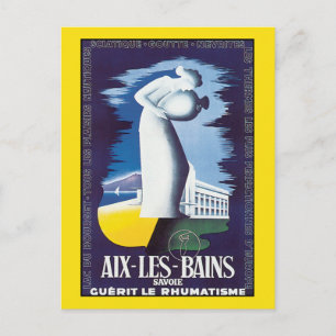 Carte postale : Aix-Les-Bains - Eaux de guérison