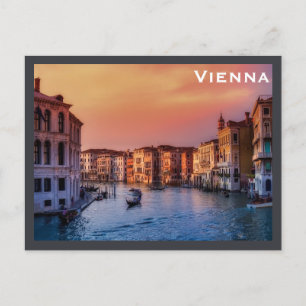 Carte Postale Ajout au tourisme vintage de Vienne