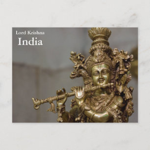 Carte Postale Ajout de voyage de tourisme vintage en Inde