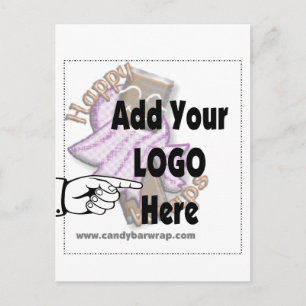Carte Postale Ajoutez le LOGO de votre entreprise