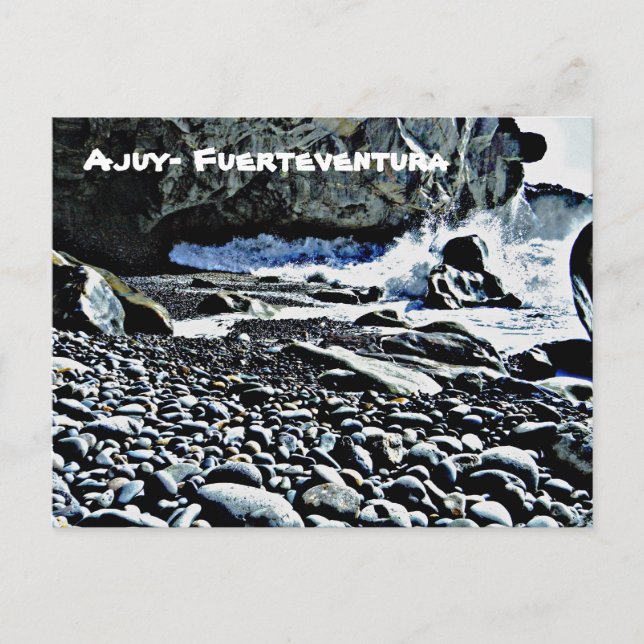 Carte postale Ajuy Fuerteventura (Devant)