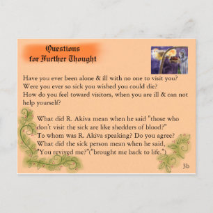 Carte Postale Akiva visite l'Outcast