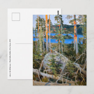 Carte Postale Akseli Gallen-Kallela - Lac dans le désert