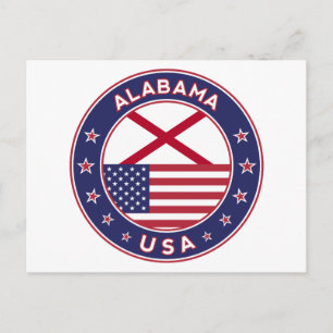 Carte Postale Alabama