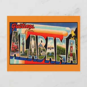 Carte postale Alabama
