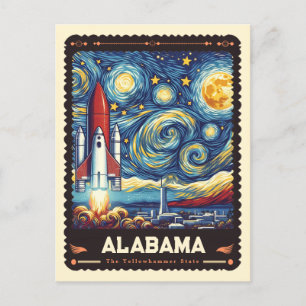Carte Postale Alabama   Vincent Van Gogh inspiré