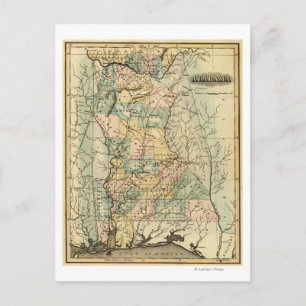 Carte Postale AlabamaCarte panoramiqueAlabama