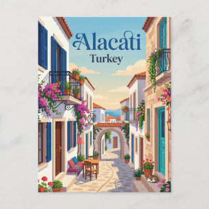 Carte Postale Alacati Turquie