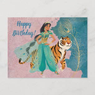 Carte Postale Aladdin   Jasmine & Raja "Ne jamais me sous-estime