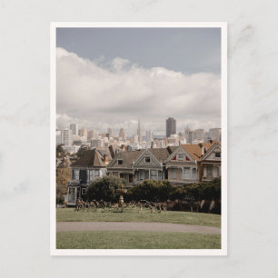 Carte Postale Alamo Square San Francisco Maisons Painted Ladies