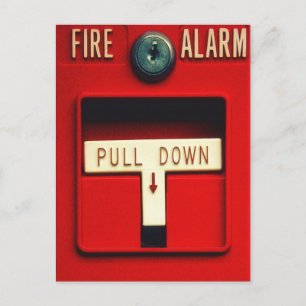 Carte Postale alarme incendie