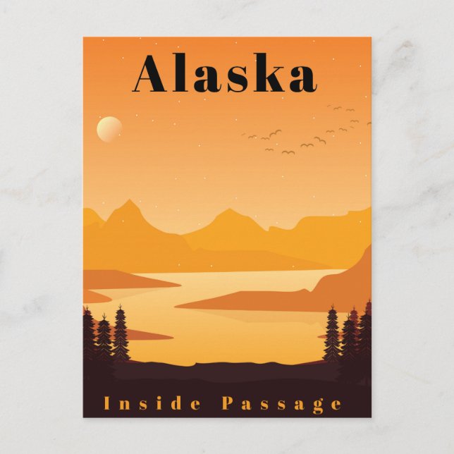 Carte Postale Alaska (Devant)