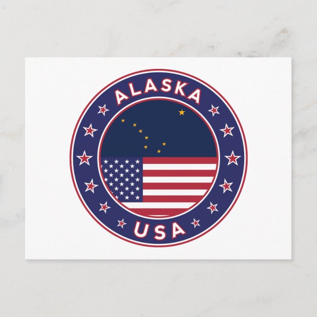Carte Postale Alaska (Devant)