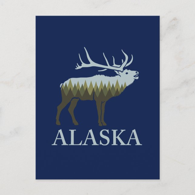 Carte Postale Alaska (Devant)