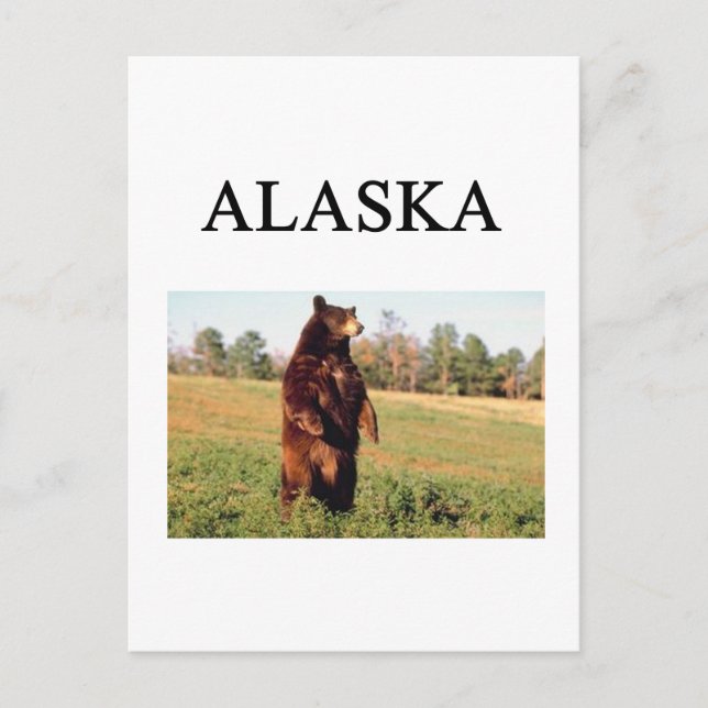 Carte Postale alaska (Devant)