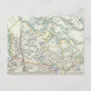 Carte Postale Alaska, Canada, Groenland