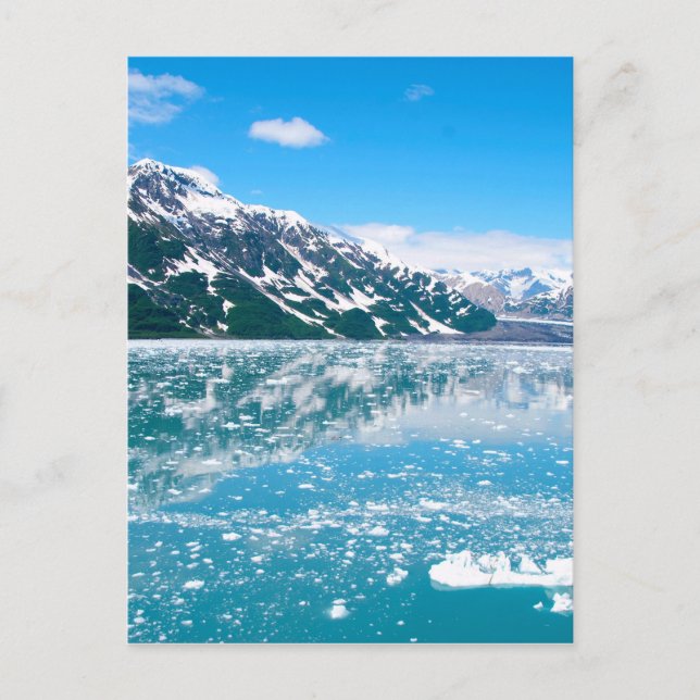 Carte Postale Alaska Glasier (Devant)