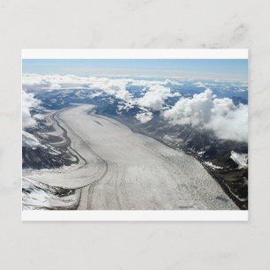 Carte Postale Alaska Range montagnes & glacier, USA